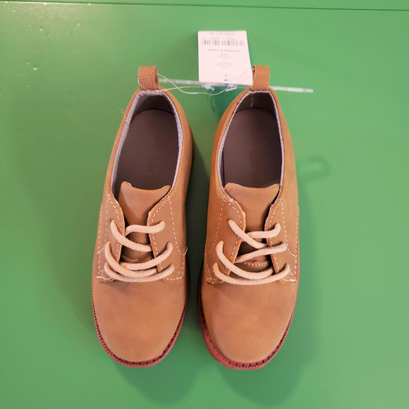 NWT Carter's Suede Dress Shoe Toddler 9 - Picture 1 of 5